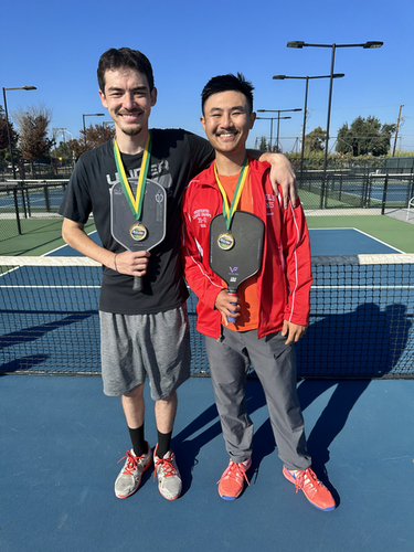 Brendon and Carson, Gold medalists for Men's Doubles 2.5