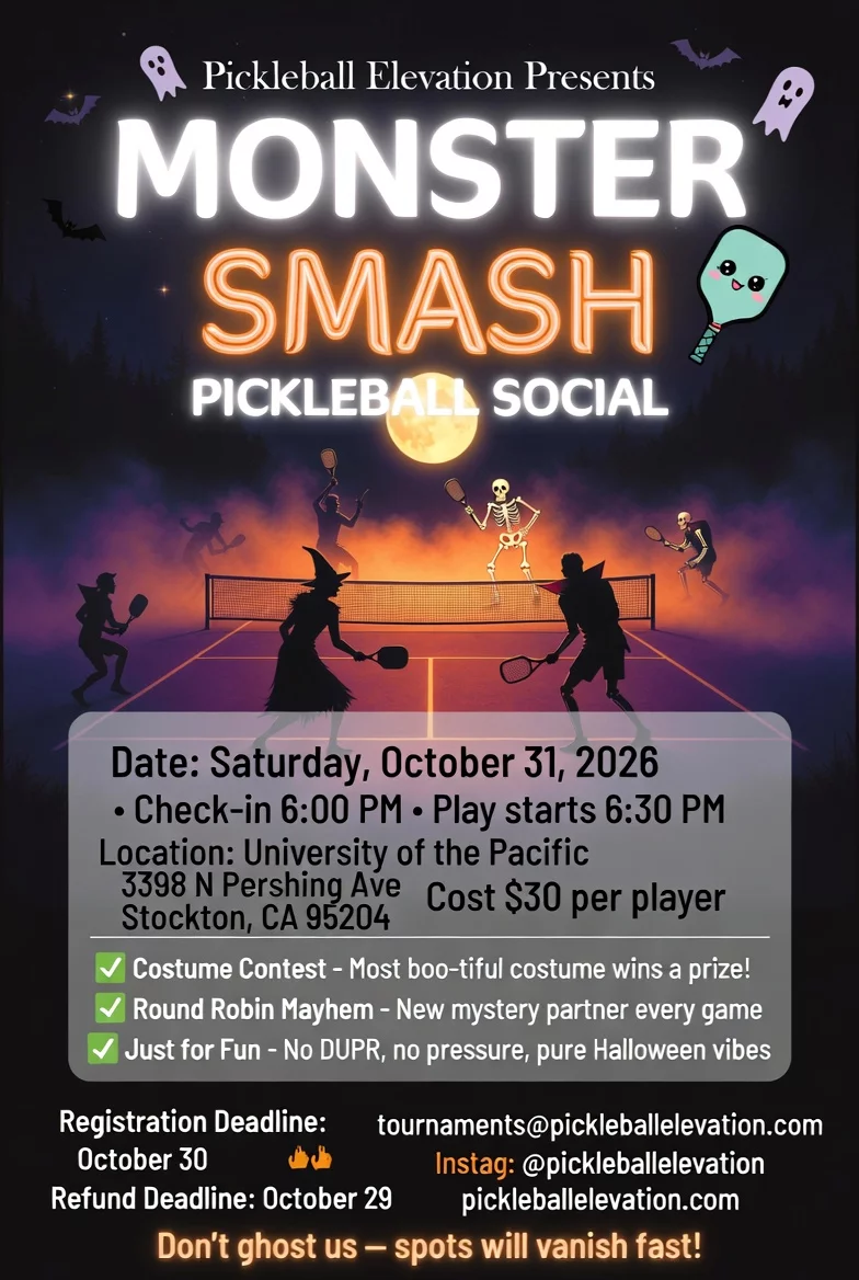 Monster Smash Pickleball Social